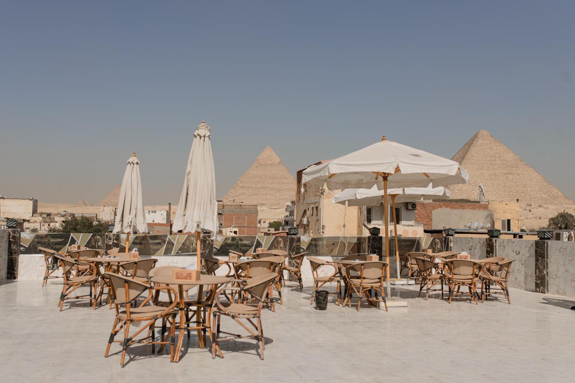The View Pyramids Hotel Kafret el-Gabal Zewnętrze zdjęcie